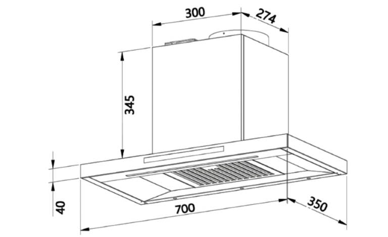 Hút Mùi Gắn Tường CANZY CZ 70FA9