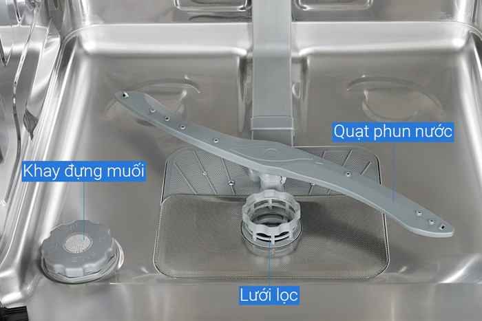 HDW-F605B-8 Máy rửa bát độc lập HAFELE HDW-F605B