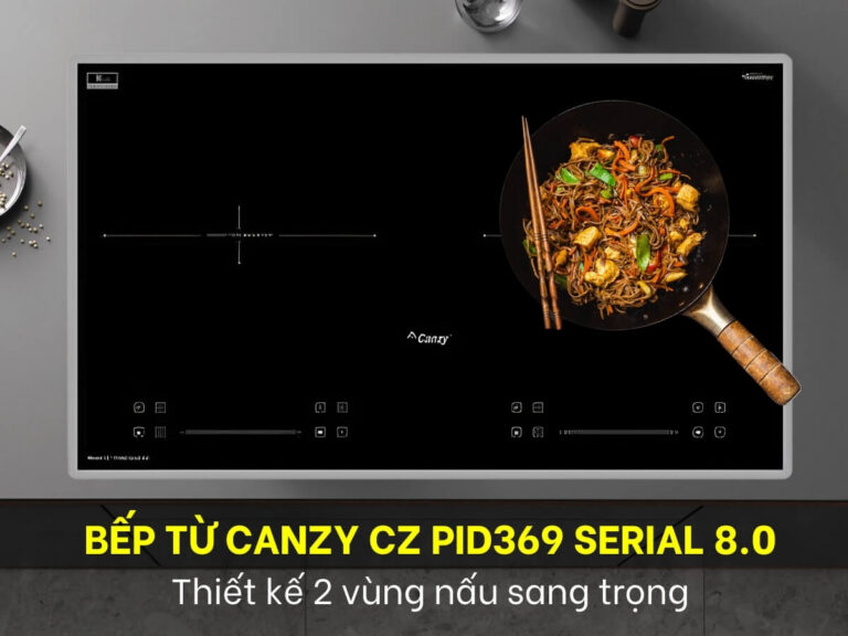 Bếp Từ 2 Vùng Nấu CANZY CZ PID369 SERIAL 8.0