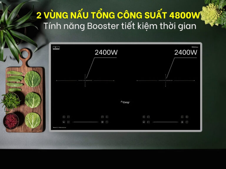 Bếp Từ 2 Vùng Nấu CANZY CZ PID369 SERIAL 8.0